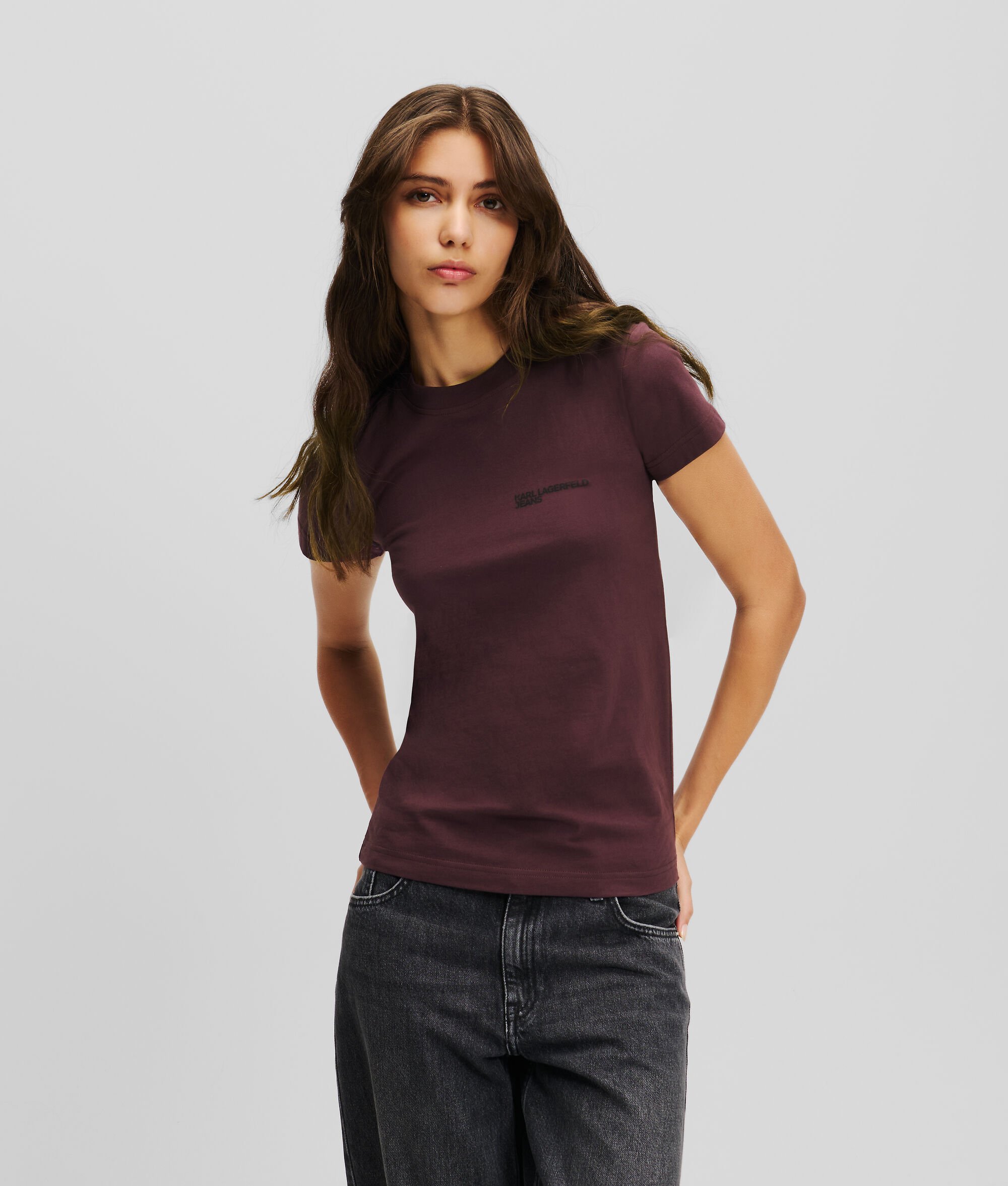 (image for) Impressive KLJ Logo Slim-Fit T-Shirt